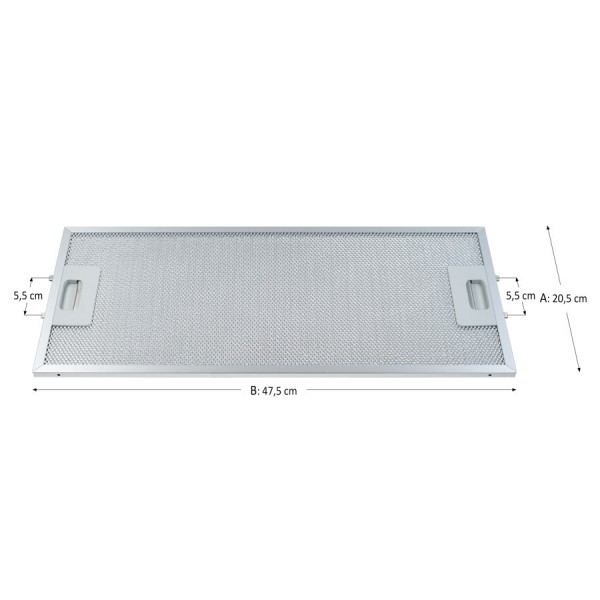 Φίλτρο Απορροφητήρα Συμβατό με Davoline 20.5x47.5cm 87656911, 87655064