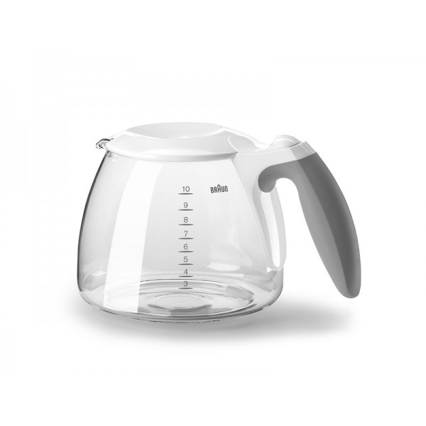 Κανάτα καφετιέρας Braun KF500 Λευκή Original 