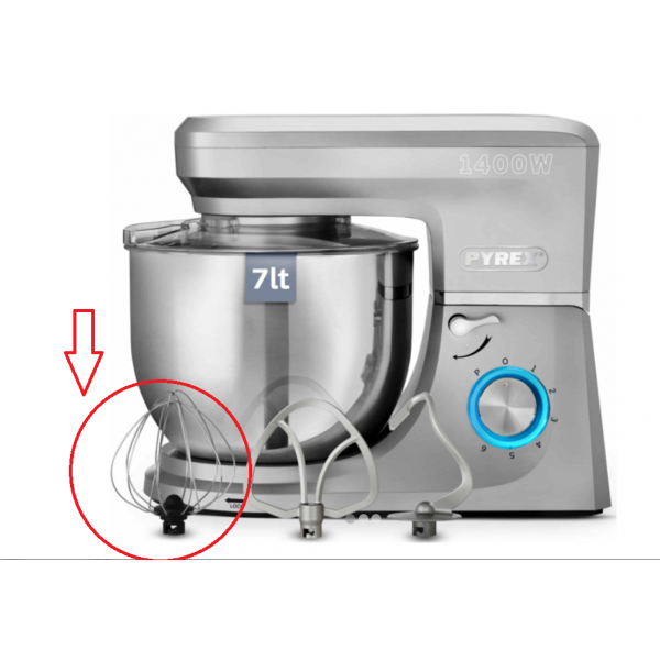 Αναδευτήρας ρευστής ζύμης κουζινομηχανής Pyrex SB1030 original 333133