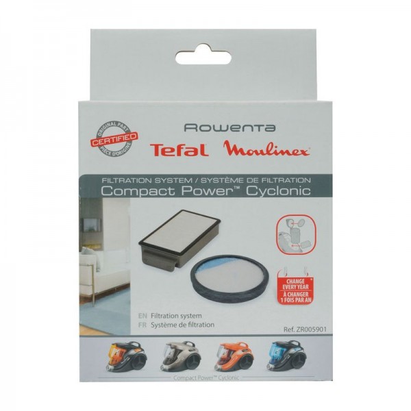 Σετ φίλτρα σκούπας Rowenta Compact Power Original ZR005901