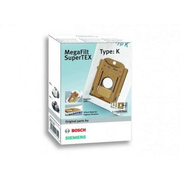 Σακούλες σκούπας Siemens TYPE K Original 00468265