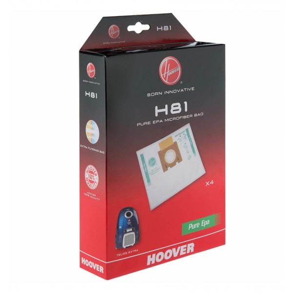 Σακούλες σκούπας Hoover H81 Telios Extra