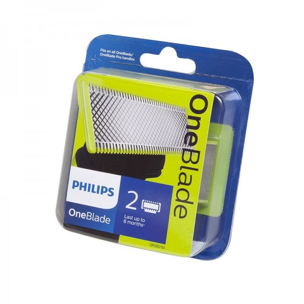 Σετ ανταλλακτικές λεπίδες  ξυριστικής Philips One Blade QP220 