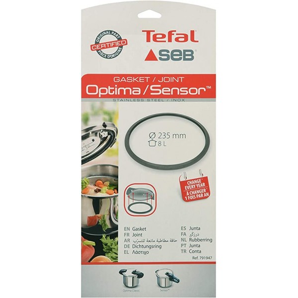 Λάστιχο χύτρας Seb-Tefal Sensor 8L Λάστιχο χύτρας Seb-Tefal Sensor 8L