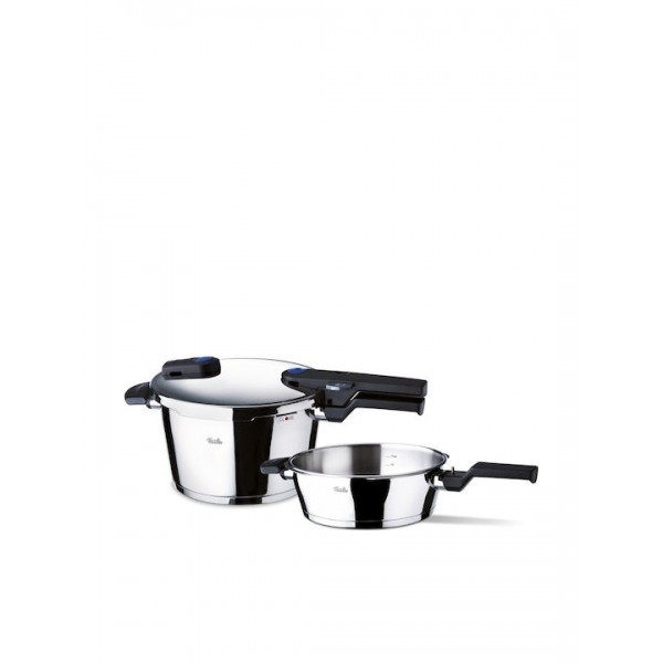 Fissler Quattro Σετ Χύτρα και Τηγάνι 8lt & 4lt. - 26cm Vitaquick Fissler Quattro Σετ Χύτρα και Τηγάνι 8lt & 4lt. - 26cm Vitaquick