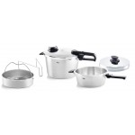 Χύτρες Ταχύτητας Fissler Vitavit Premium Σετ Quattro 8lt & 4lt