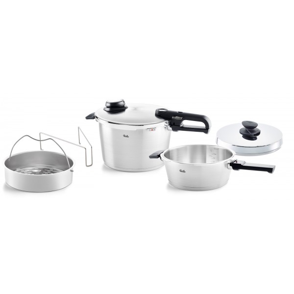 Χύτρες Ταχύτητας Fissler Vitavit Premium Σετ Quattro 8lt & 4lt