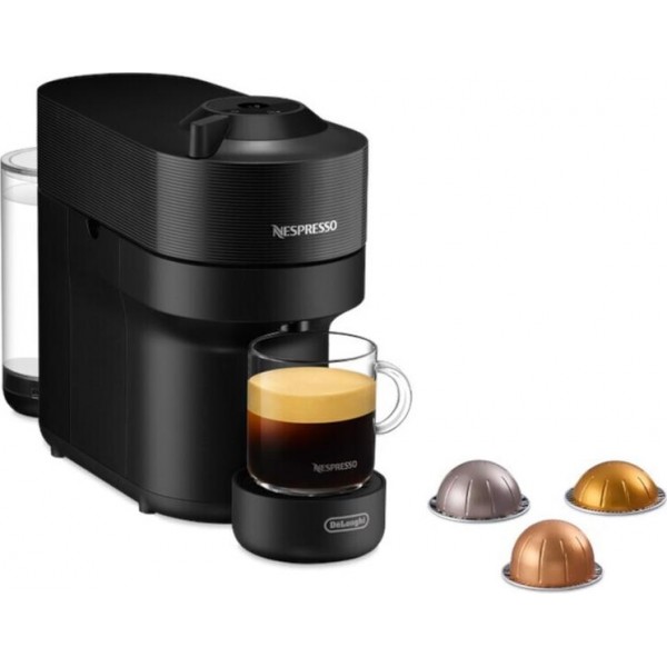 Καφετιέρα Delonghi Nespresso ENV90.B Vertuo Pop για Κάψουλες Vertuo Liquorice Black Καφετιέρα Delonghi Nespresso ENV90.B Vertuo Pop για Κάψουλες Vertuo Liquorice Black